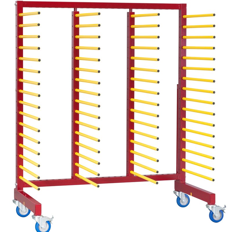 Jowi B Series mobile rack for furniture parts and moderate loads