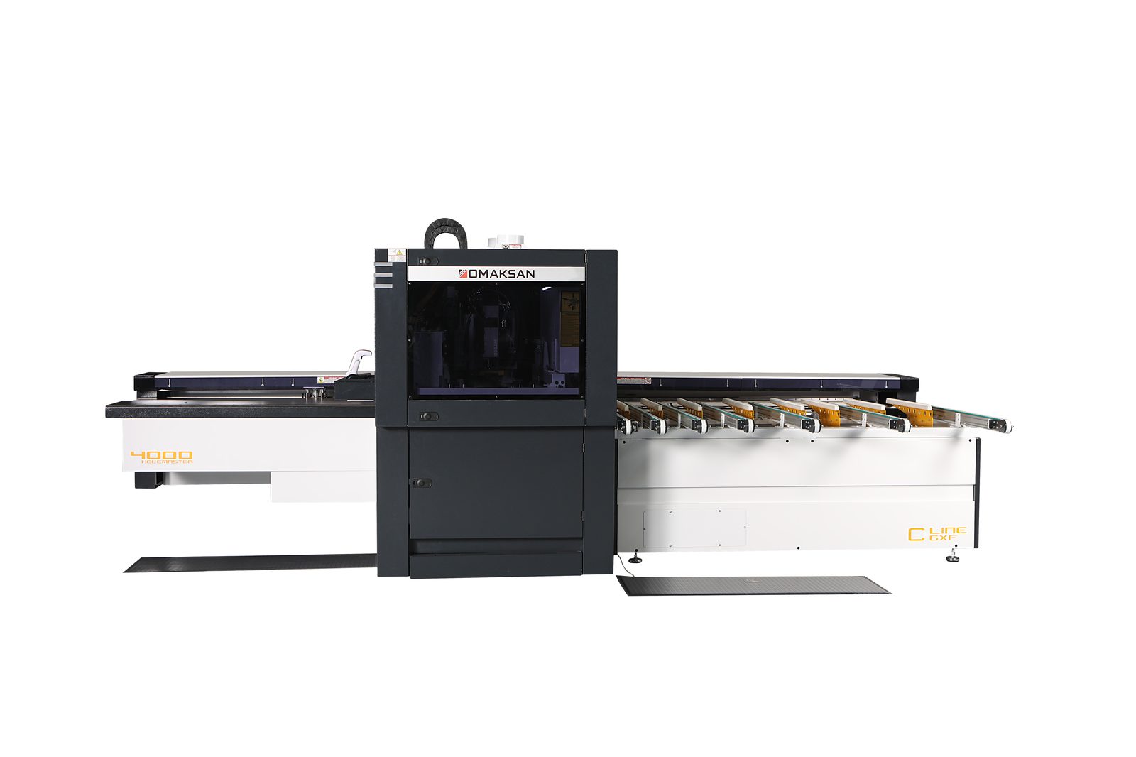 Omaksan Holemaster 4000 C Line 6X Faster Plus — flagship CNC drilling center